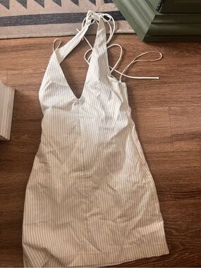 zara belted box pleat jumpsuit dress ZARA BELTED BOX PLEAT JUMPSUIT DRESS, Sleeveless